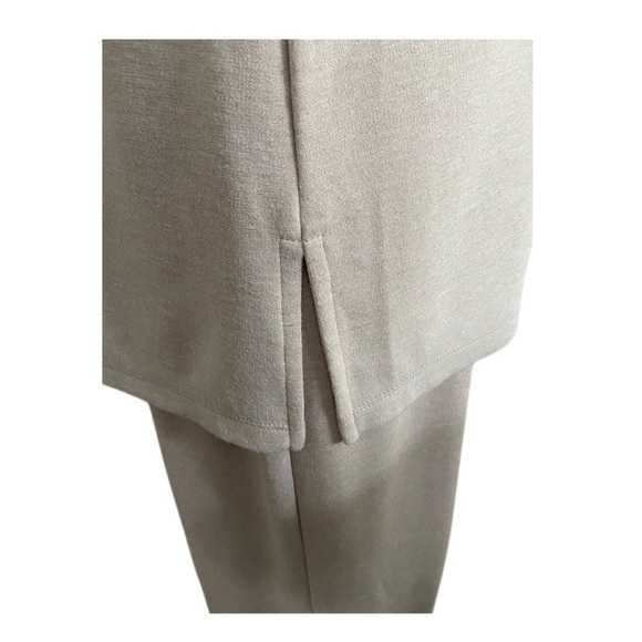 Worthington Knits 2 Piece Skirt Set Beige Long Sleeve with Maxi Skirt Size M - Picture 7 of 16
